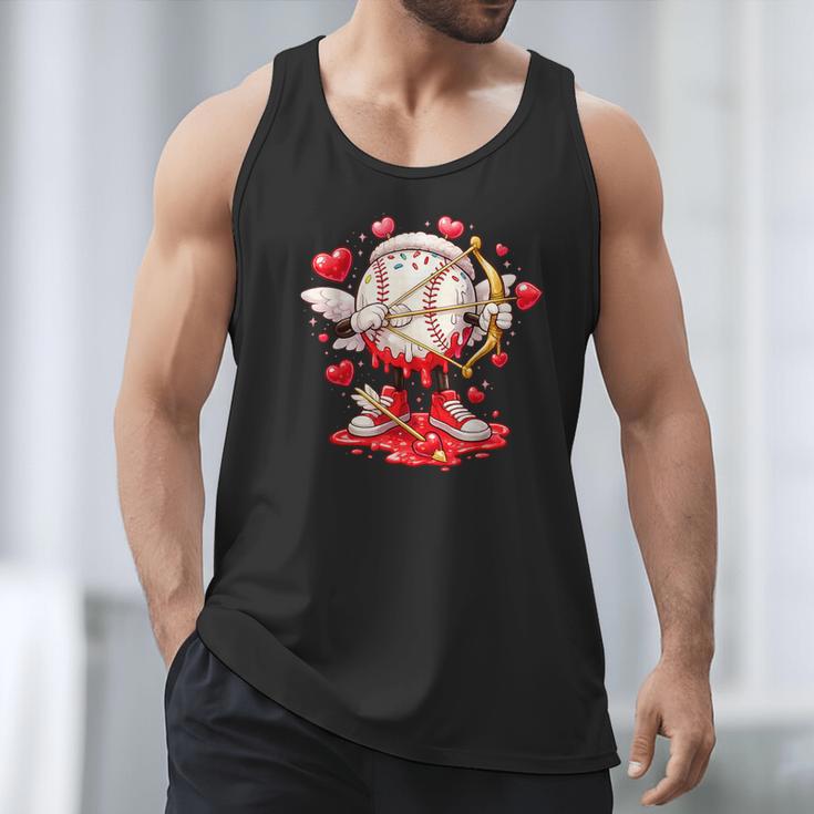 Cupid Baseball Drip Icecream Apparel Youth Boy Valentine Men Tank Top Cupid Baseball Drip Icecream Apparel Youth Boy Valentine Men Tank Top