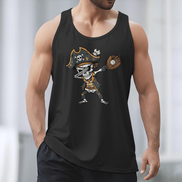 Dabbing Pirate Skeleton Baseball Dab Costume Boys Kids Men Men Tank Top Dabbing Pirate Skeleton Baseball Dab Costume Boys Kids Men Men Tank Top