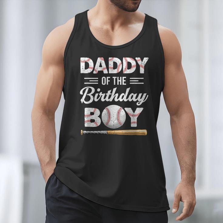 Daddy Of The Birthday Boy Baseball Matching Family Men Tank Top