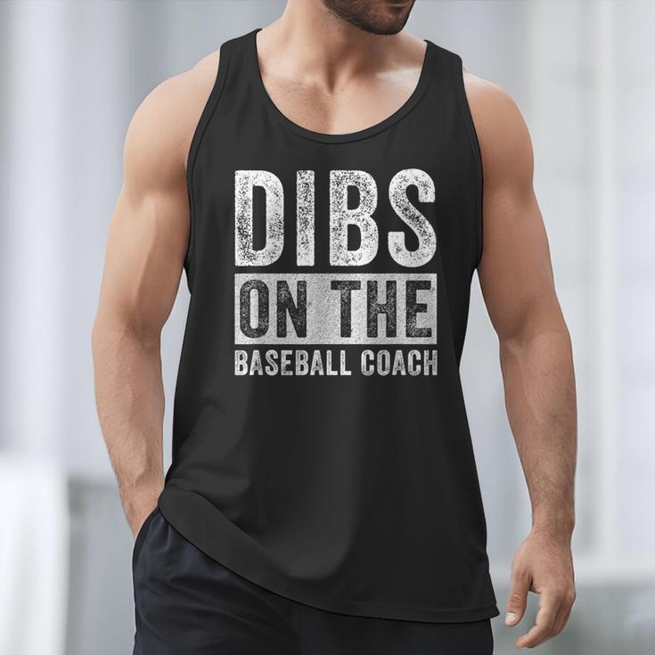 Dibs On The Baseball Coach Wife Girlfriend Men Tank Top