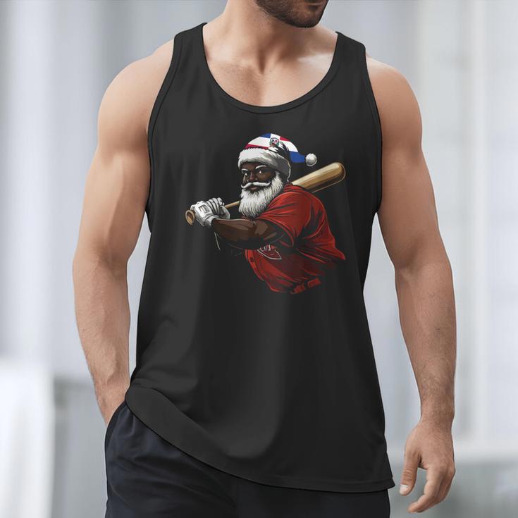 Dominican Republic Santa Christmas Baseball Beisbol Men Tank Top Dominican Republic Santa Christmas Baseball Beisbol Men Tank Top