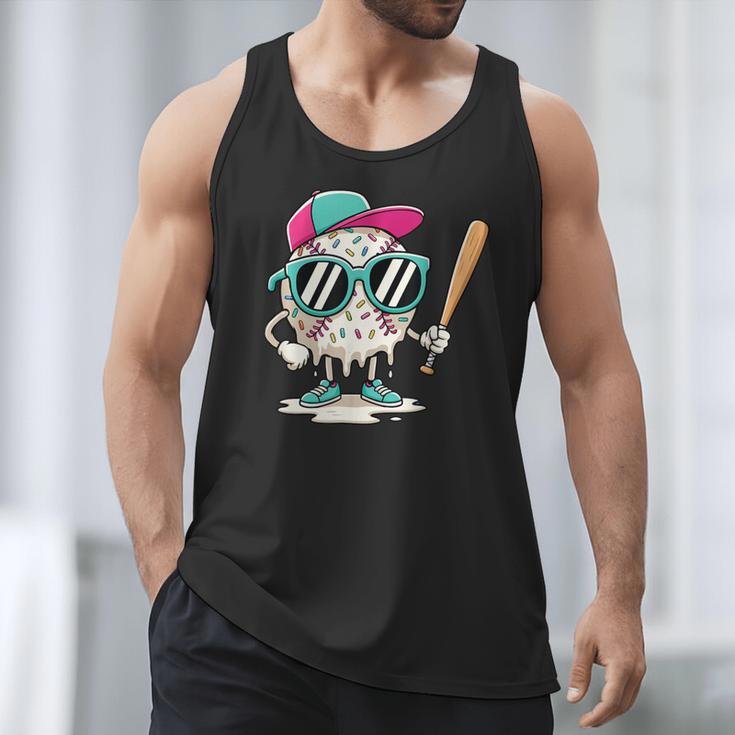 Dripping Baseball Baseball Lover Player Baseballer Men Tank Top Dripping Baseball Baseball Lover Player Baseballer Men Tank Top