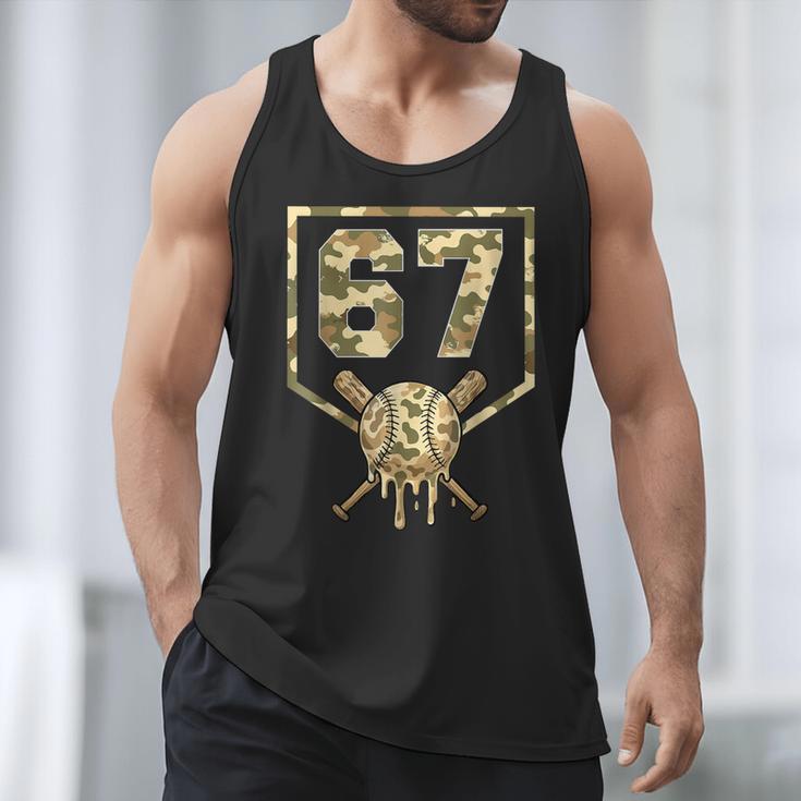 Dripping Camo 67 Baseball Ice Cream Drip 6-7 Six Seven Boy Men Tank Top Dripping Camo 67 Baseball Ice Cream Drip 6-7 Six Seven Boy Men Tank Top