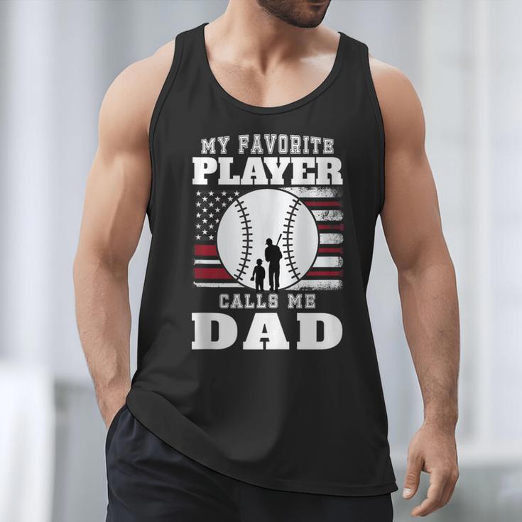 My Favorite Player Calls Me Dad Cool Baseball Dad Tee Men Tank Top My Favorite Player Calls Me Dad Cool Baseball Dad Tee Men Tank Top