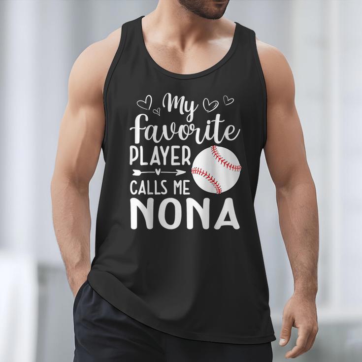 My Favorite Player Calls Me Nona Baseball Player Men Tank Top My Favorite Player Calls Me Nona Baseball Player Men Tank Top