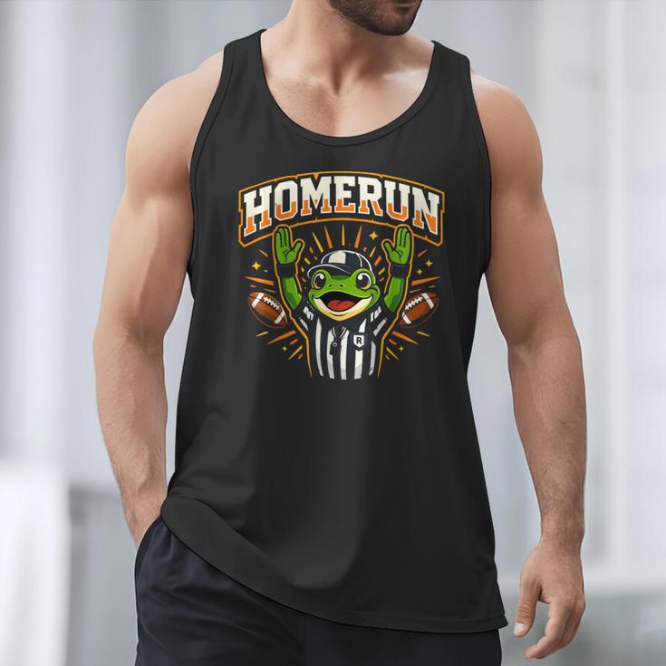 Football Referee Touchdown Baseball Homerun Frog Men Tank Top Football Referee Touchdown Baseball Homerun Frog Men Tank Top
