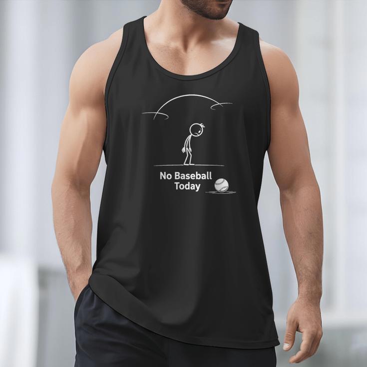 Game Day No Baseball Today Men Tank Top