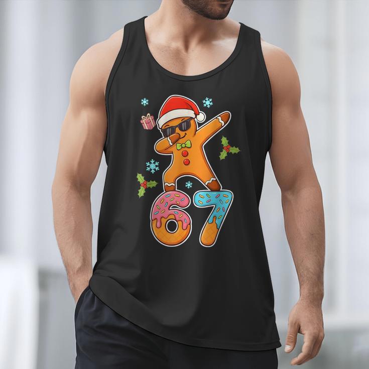 Gingerbread Six Seven 67 Ice Cream Drip Baseball Men Tank Top