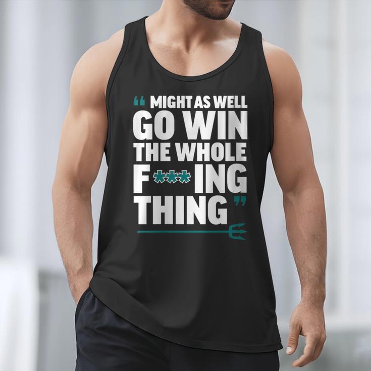 Might As Well Go Win The Whole Thing Baseball Apparel Men Tank Top