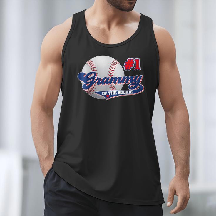 Grammy Rookie Of Year 1st Birthday Baseball Theme Matching Men Tank Top Grammy Rookie Of Year 1st Birthday Baseball Theme Matching Men Tank Top