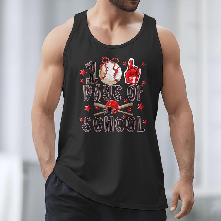 Happy 101 Days Of School Baseball Sports 100th Day Men Tank Top Happy 101 Days Of School Baseball Sports 100th Day Men Tank Top