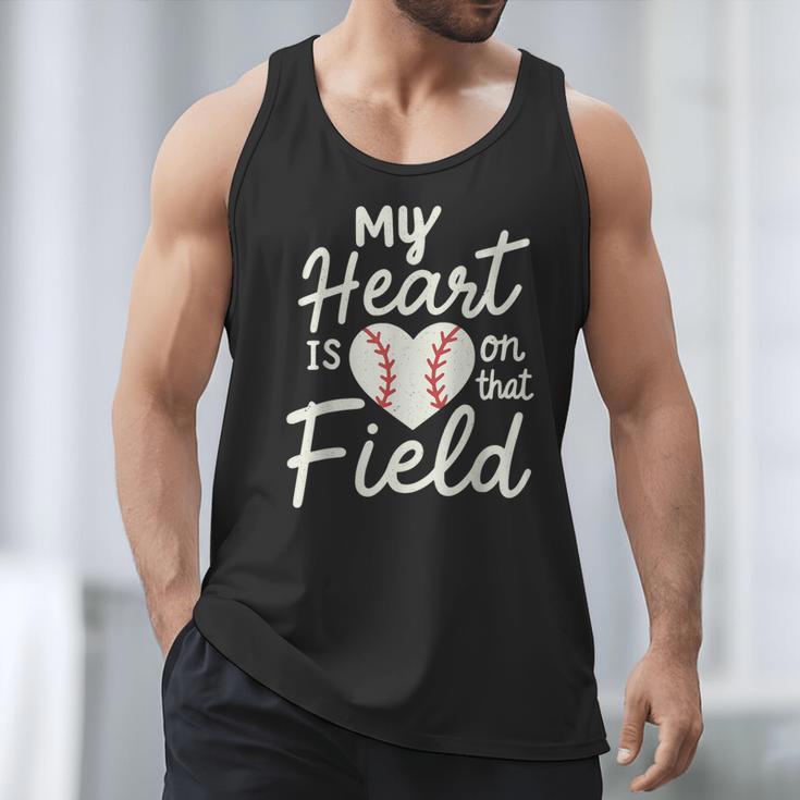 My Heart Is On That Field Baseball Men Tank Top My Heart Is On That Field Baseball Men Tank Top