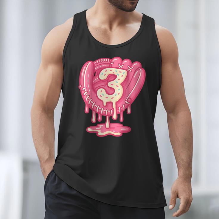 Ice Cream Baseball Glove 3rd Birthday Edition Men Tank Top Ice Cream Baseball Glove 3rd Birthday Edition Men Tank Top