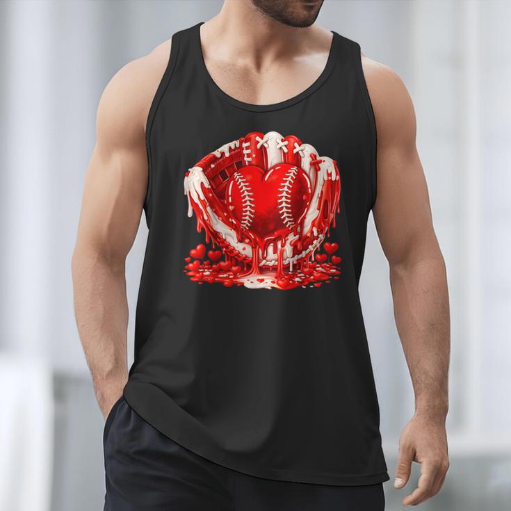 Ice Cream Drip Heart Valentines Day Baseball Boys Youth Kids Men Tank Top Ice Cream Drip Heart Valentines Day Baseball Boys Youth Kids Men Tank Top