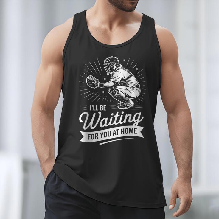 I'Ll Be Waiting For You At Home Baseball Men Tank Top I'Ll Be Waiting For You At Home Baseball Men Tank Top