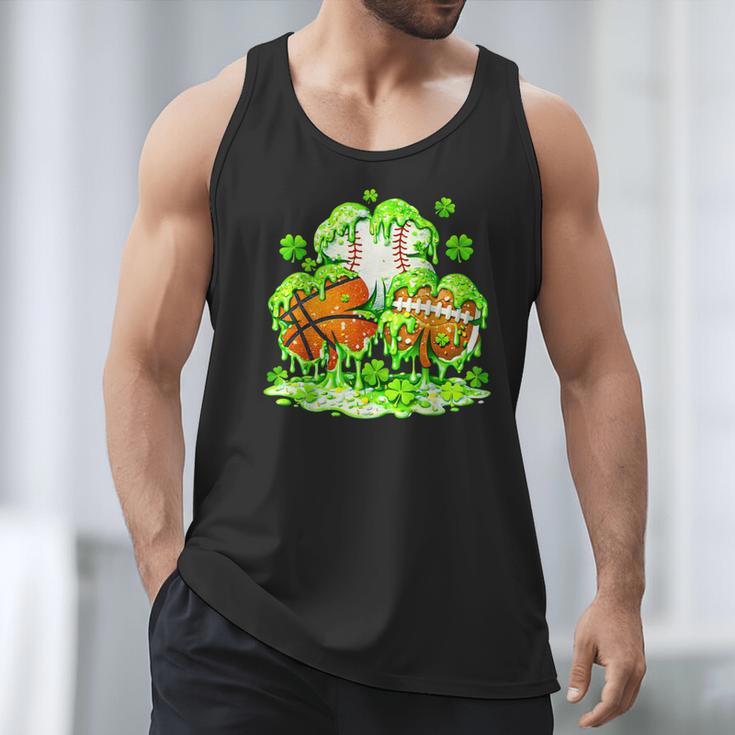 Kids St Patricks Day Shamrock Basketball Baseball Football Men Tank Top Kids St Patricks Day Shamrock Basketball Baseball Football Men Tank Top