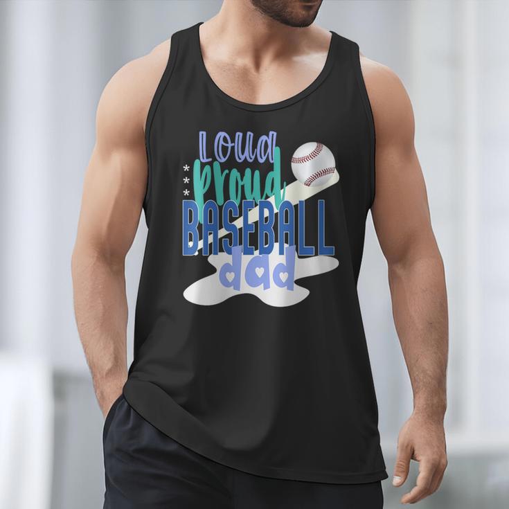 Loud Proud Baseball Dad Men Tank Top Loud Proud Baseball Dad Men Tank Top