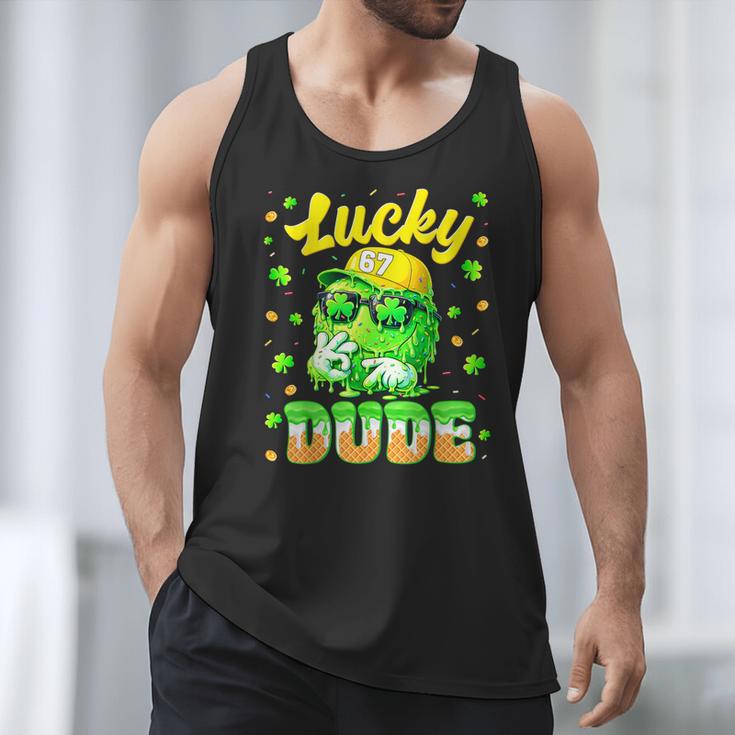 Lucky Dude Drip Baseball Shamrock St Patrick Men Boy Youth Men Tank Top Lucky Dude Drip Baseball Shamrock St Patrick Men Boy Youth Men Tank Top