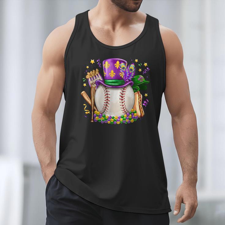 Mardi Gras Baseball Jester Hat Fleur De Lis Boys Girls Kids Men Tank Top Mardi Gras Baseball Jester Hat Fleur De Lis Boys Girls Kids Men Tank Top