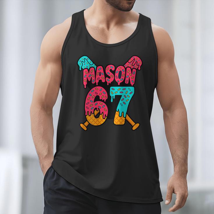 Mason 67 Ice Cream Drip Baseball Meme Men Tank Top