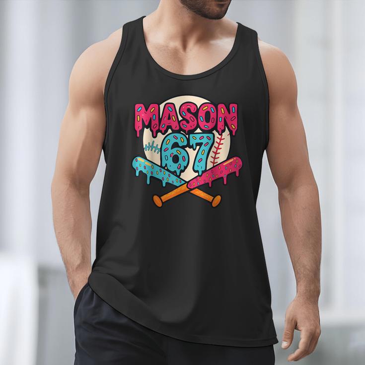 Mason 67 Ice Cream Drip Baseball Meme Graphics Men Tank Top Mason 67 Ice Cream Drip Baseball Meme Graphics Men Tank Top