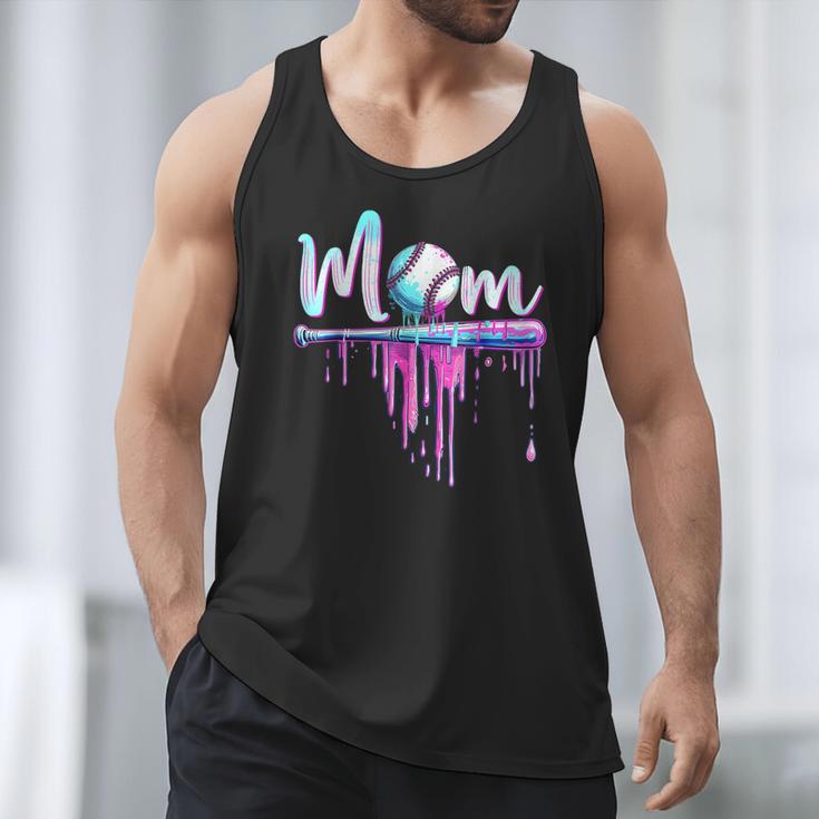 Mom Baseball Ice Cream Drip Birthday Boy Family Men Tank Top Mom Baseball Ice Cream Drip Birthday Boy Family Men Tank Top
