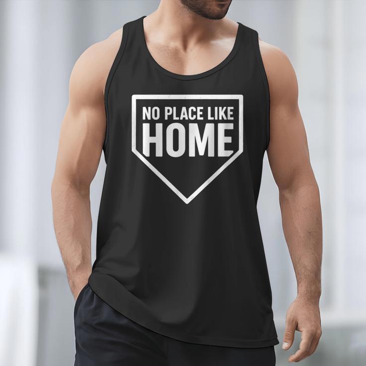 No Place Like Home Baseball Home Plate Men Tank Top