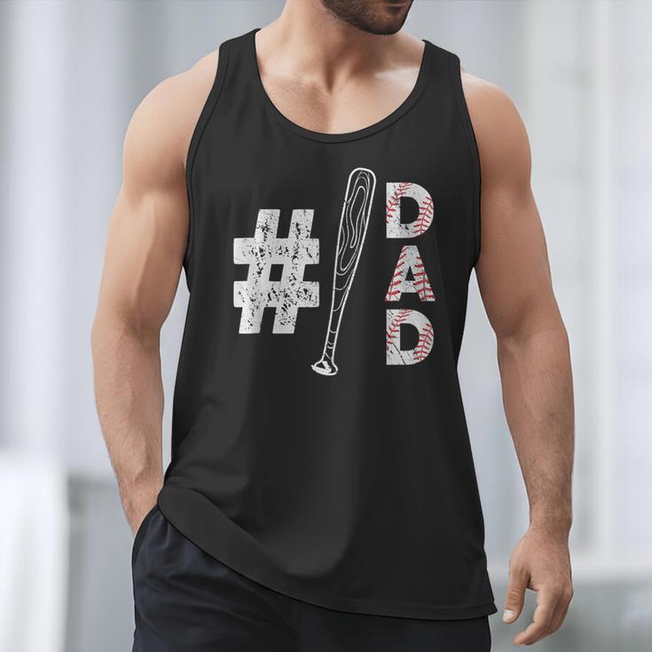 Number One Baseball Dad Fathers Day Baseball Player Dad Men Tank Top Number One Baseball Dad Fathers Day Baseball Player Dad Men Tank Top