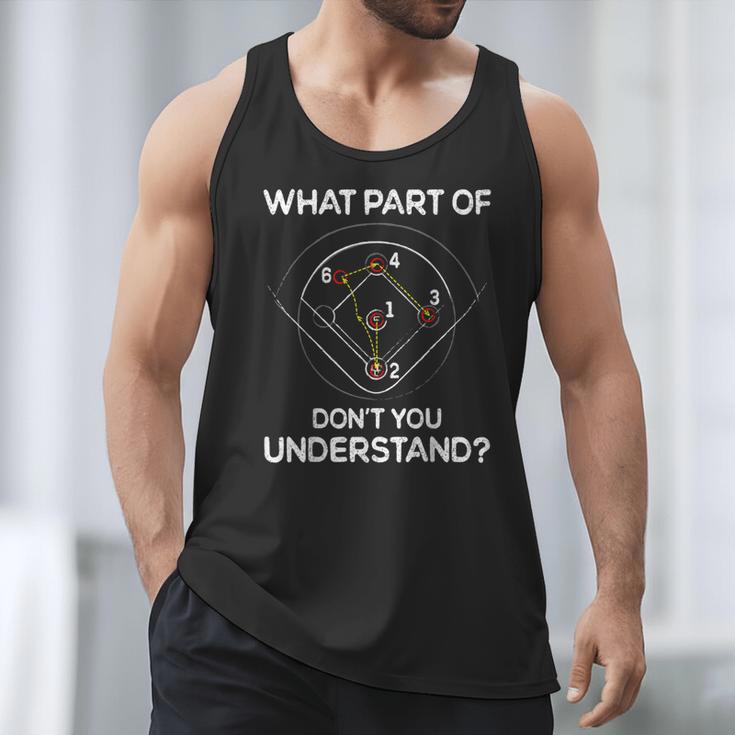 What Part Of Dont You Understand 6432 Baseball Men Tank Top What Part Of Dont You Understand 6432 Baseball Men Tank Top