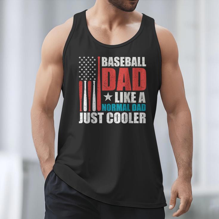 Patriotic Baseball Dad Father's Day American Flag Men Tank Top Patriotic Baseball Dad Father's Day American Flag Men Tank Top