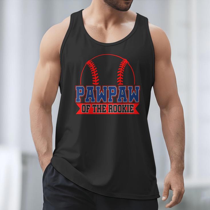 Pawpaw Rookie Of Year 1st Birthday Baseball Theme Matching Men Tank Top Pawpaw Rookie Of Year 1st Birthday Baseball Theme Matching Men Tank Top