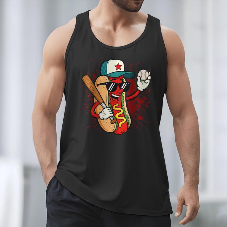 Retro Vintage Baseball Hot Dogs Men Tank Top Retro Vintage Baseball Hot Dogs Men Tank Top