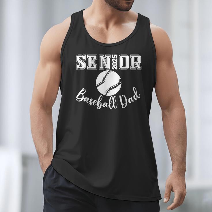 Senior 2025 Baseball Dad Baseball Class Of 2025 Graduation Men Tank Top