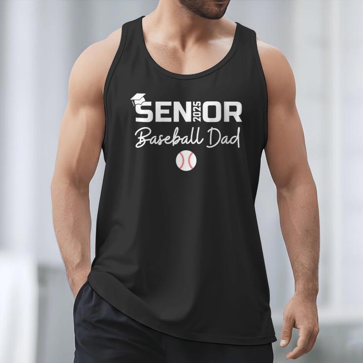 Senior 2025 Baseball Dad Parent Helper Baseball Graduate Men Tank Top