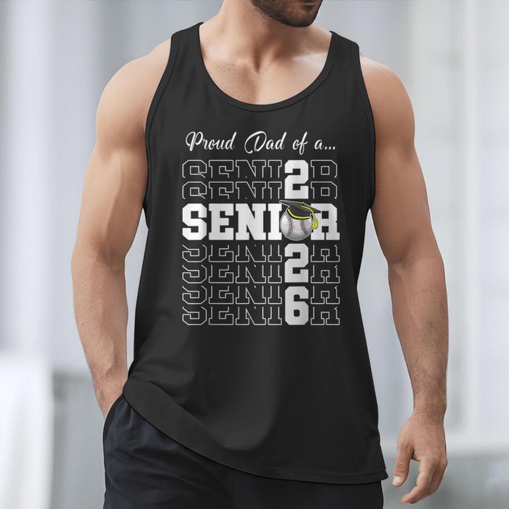 Senior 2026 Baseball Dad Class Of 2026 Proud Dad Men Tank Top Senior 2026 Baseball Dad Class Of 2026 Proud Dad Men Tank Top
