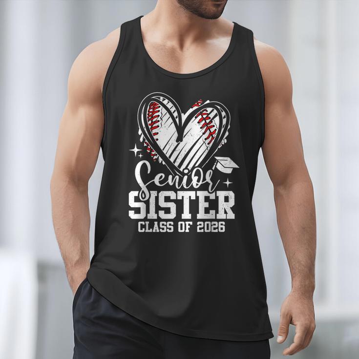 Senior Sister Class Of 2026 Baseball Graduation Heart Men Tank Top Senior Sister Class Of 2026 Baseball Graduation Heart Men Tank Top