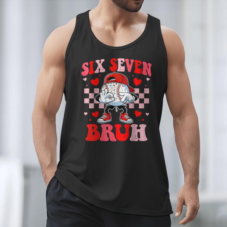 Six Seven 67 Bruh 6 7 Meme Baseball Ice Cream Drip Valentine Men Tank Top Six Seven 67 Bruh 6 7 Meme Baseball Ice Cream Drip Valentine Men Tank Top