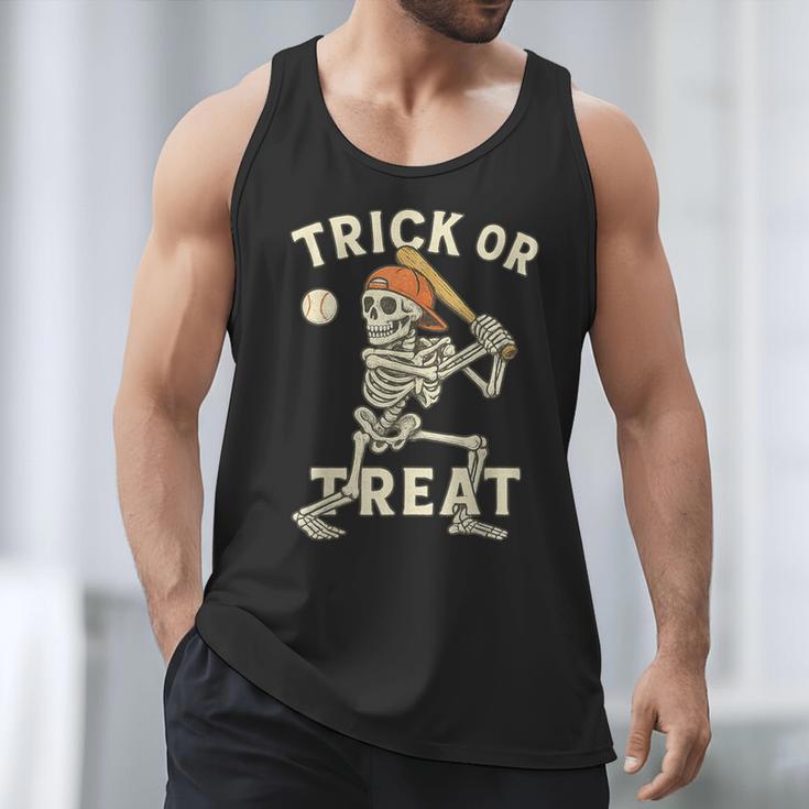 Skeleton Baseball Halloween Costume Men Boys Kids Tee Men Tank Top