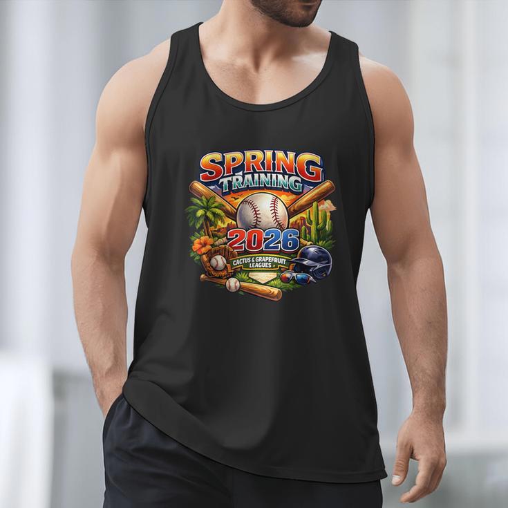 Spring Training 2026 Baseball Fan Retro Palm Cactus Men Tank Top Spring Training 2026 Baseball Fan Retro Palm Cactus Men Tank Top
