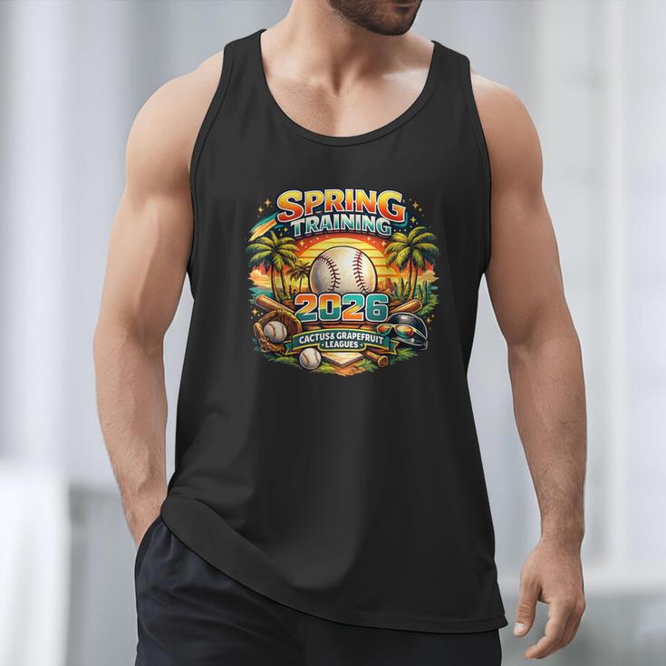 Spring Training 2026 Retro Baseball Palm Cactus Men Tank Top Spring Training 2026 Retro Baseball Palm Cactus Men Tank Top