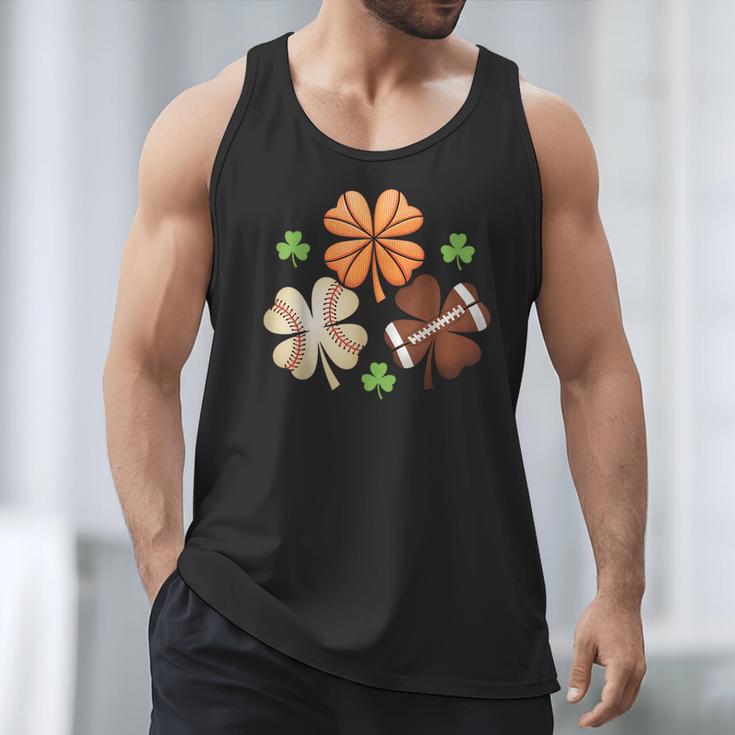 St Patricks Day Shamrock Basketball Baseball Irish Boys Men Men Tank Top St Patricks Day Shamrock Basketball Baseball Irish Boys Men Men Tank Top