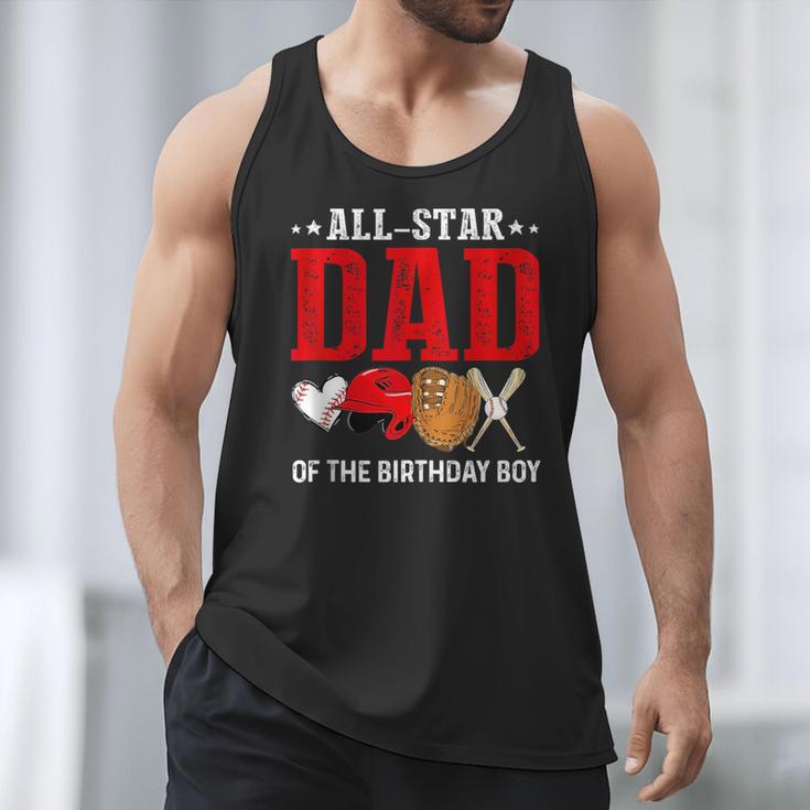 All Star Dad Of The Birthday Boy Baseball Daddy Father Men Tank Top All Star Dad Of The Birthday Boy Baseball Daddy Father Men Tank Top