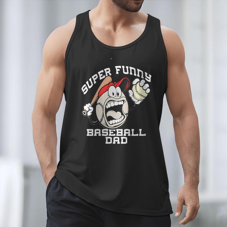 Super Baseball Dad Men Tank Top