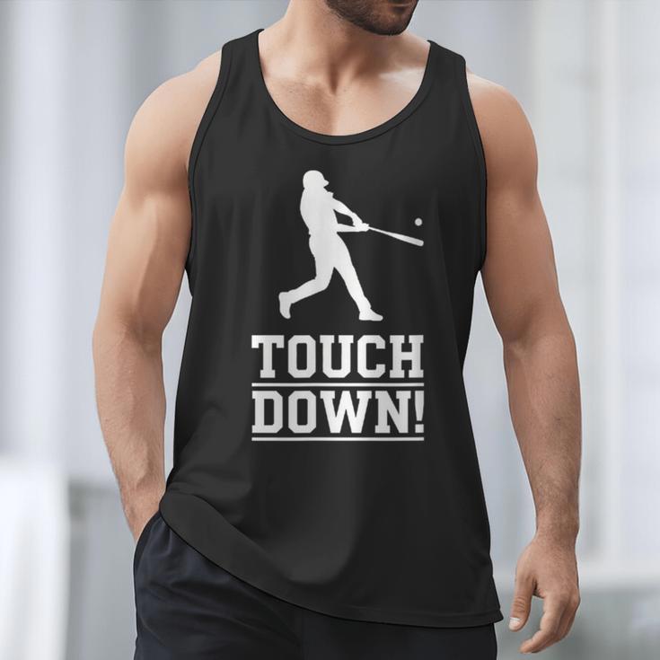 Touchdown Baseball Football Sports Men Tank Top