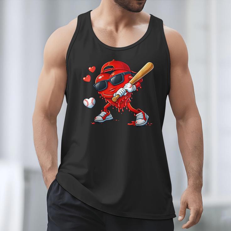 Valentine Baseball Heart Sports Love Valentines Day Boys Men Tank Top Valentine Baseball Heart Sports Love Valentines Day Boys Men Tank Top