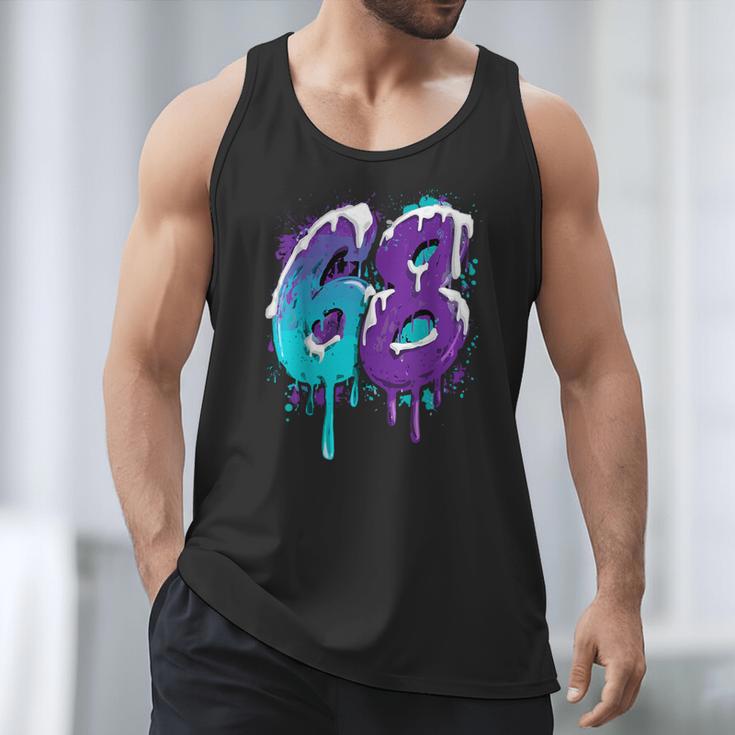 Vintage Baseball 68 Number Men Tank Top Vintage Baseball 68 Number Men Tank Top