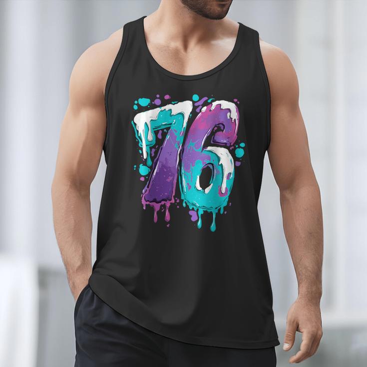Vintage Baseball 76 Number Men Tank Top