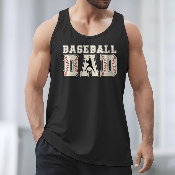 Vintage Baseball Dad Men Tank Top