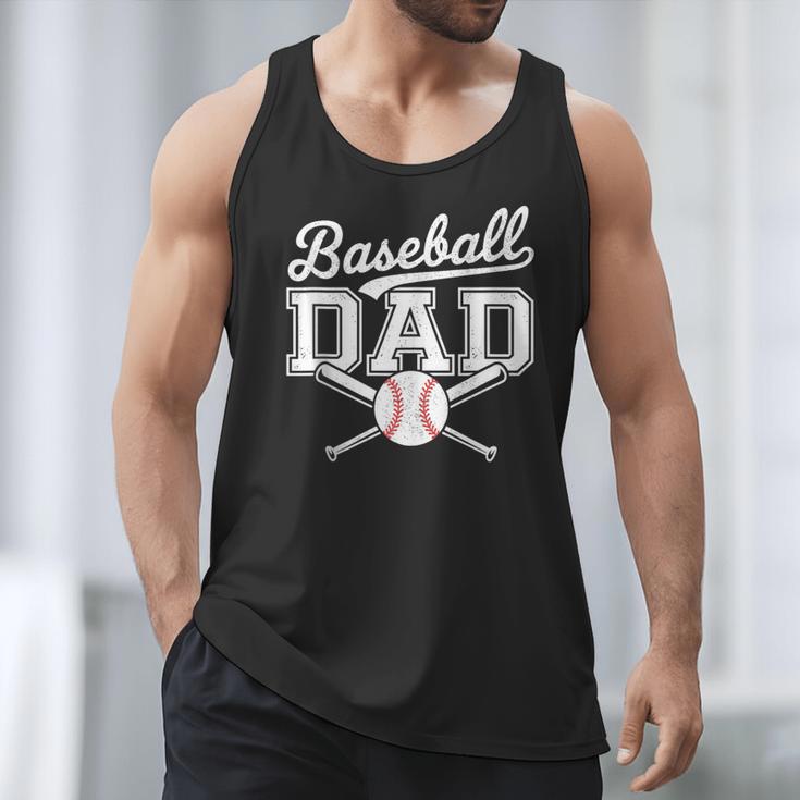 Vintage Baseball Dad Sport Lovers Batter Player Fathers Art Men Tank Top Vintage Baseball Dad Sport Lovers Batter Player Fathers Art Men Tank Top