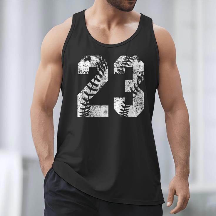 Vintage Baseball Number 23 Jersey Player Uniform Men Tank Top Vintage Baseball Number 23 Jersey Player Uniform Men Tank Top